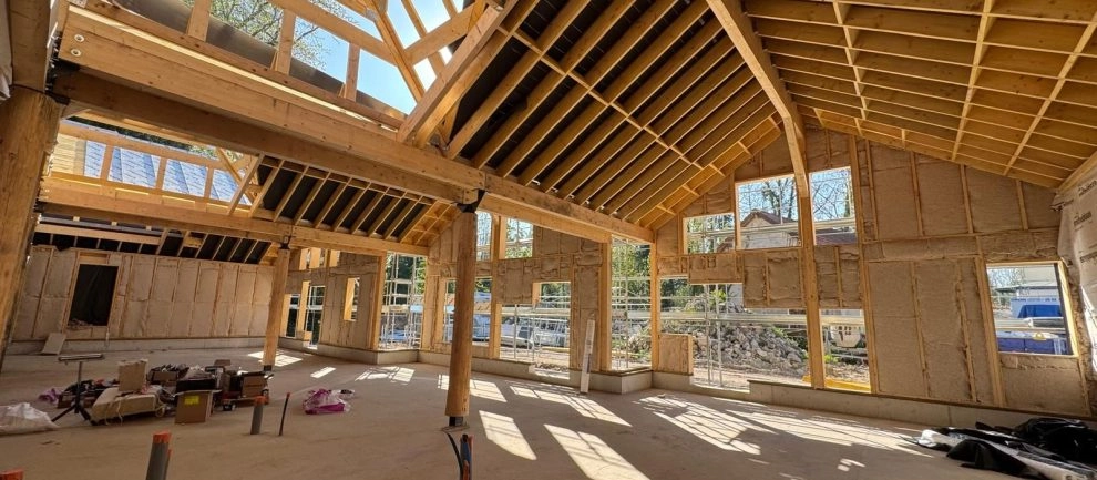 Intérieur de la crèche de Wissous isolé avec Biofib trio