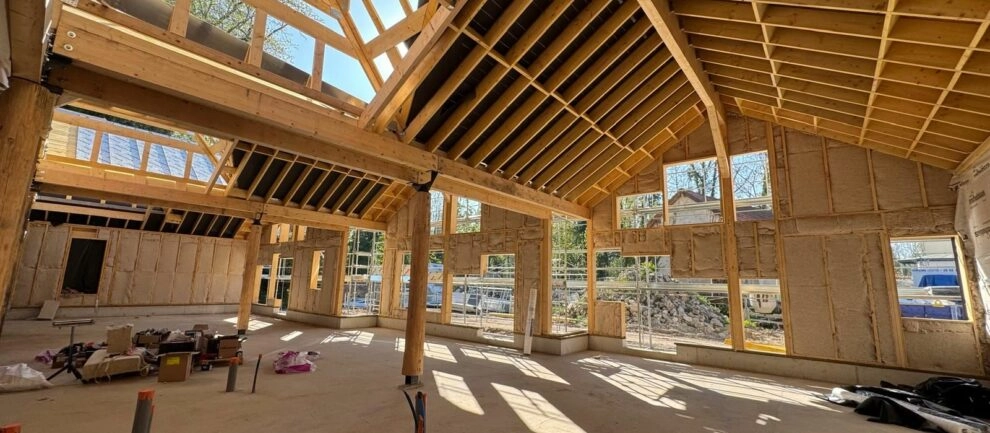 Intérieur de la crèche de Wissous isolé avec Biofib trio