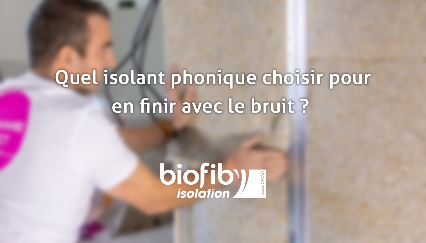 Quel isolant phonique choisir pour en finir avec le bruit ?