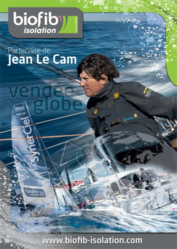 Vendée Globe: Biofib’isolation partenaire de Jean Le Cam sur SynerCiel