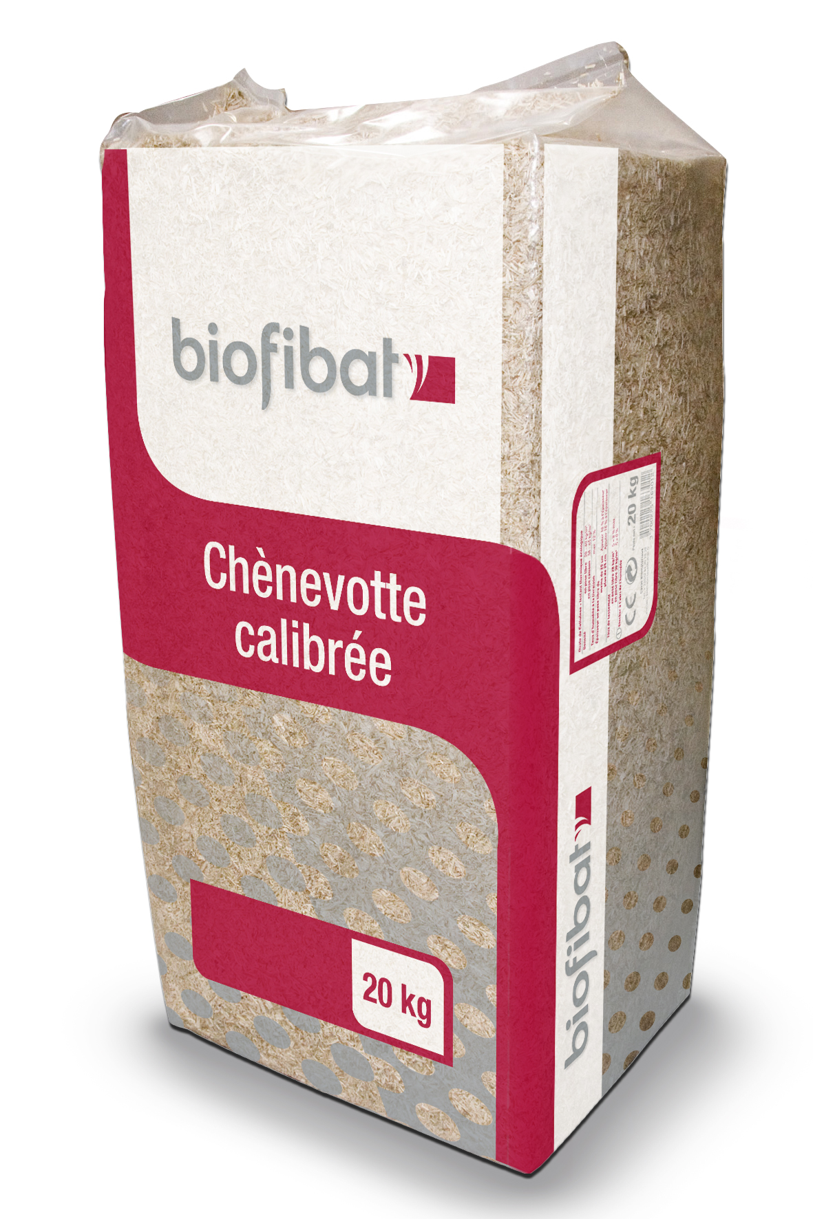 Biofibat’, la chènevotte calibrée pour béton de chanvre