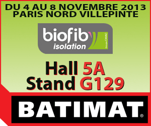 Biofib’ au salon BATIMAT 2013