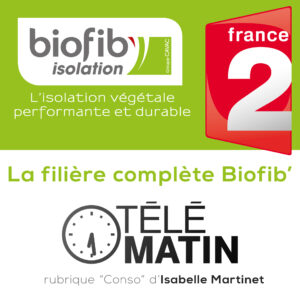 TÉLÉMATIN parle de l’isolation chanvre Biofib’